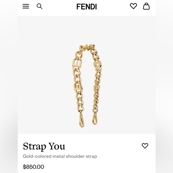 NWT* FENDI Mini Fendigraphy Denim FF bag - Picture 6 of 17